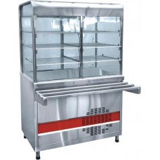 Прилавок-витрина холодильный АСТАМ ПВВН-70 КМ-С-НШ вся нерж арт.210000001020